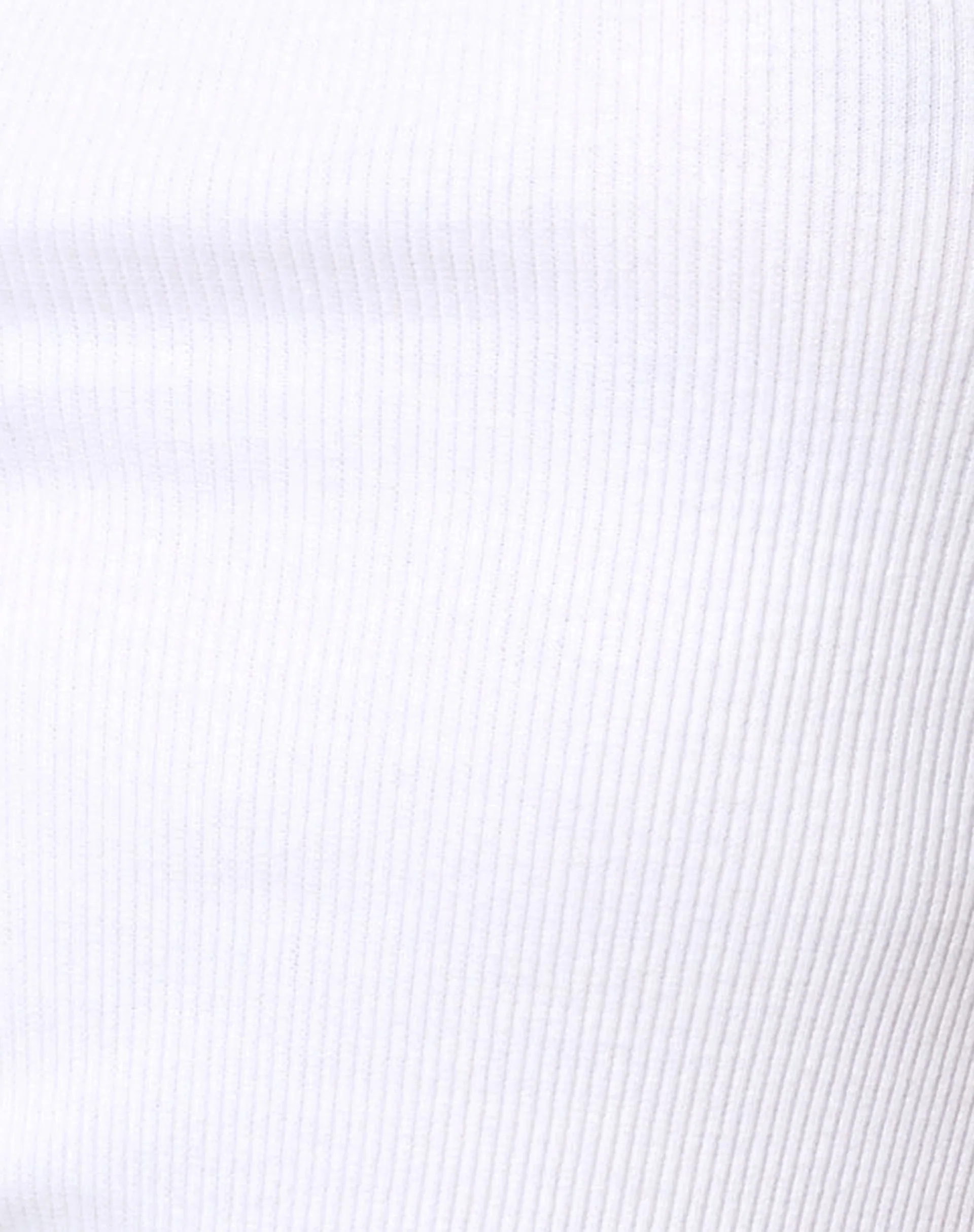 Nilam Vest Top in Rib White - Image 5