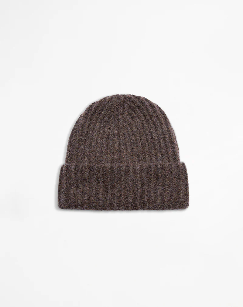 Nivo Beanie in Brown - Image 2