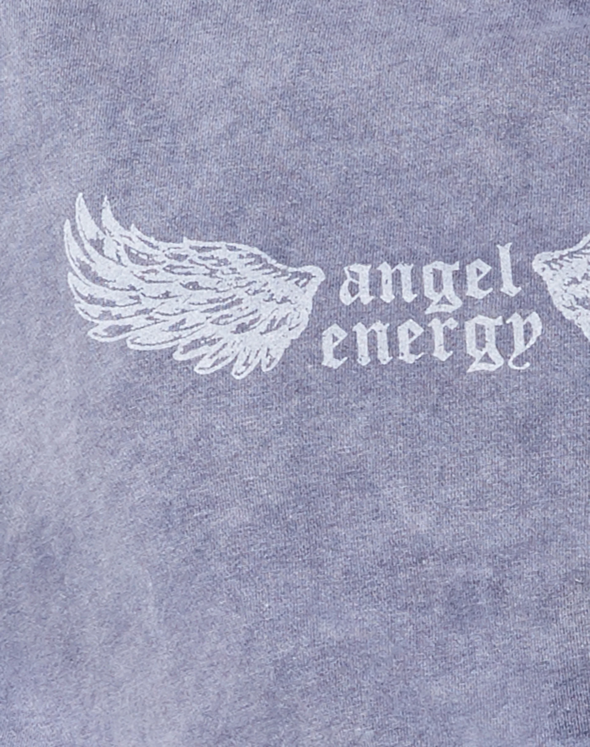 Niyo Sweatshirt in Charcoal Wash "Angel Energy" Wings - Image 5