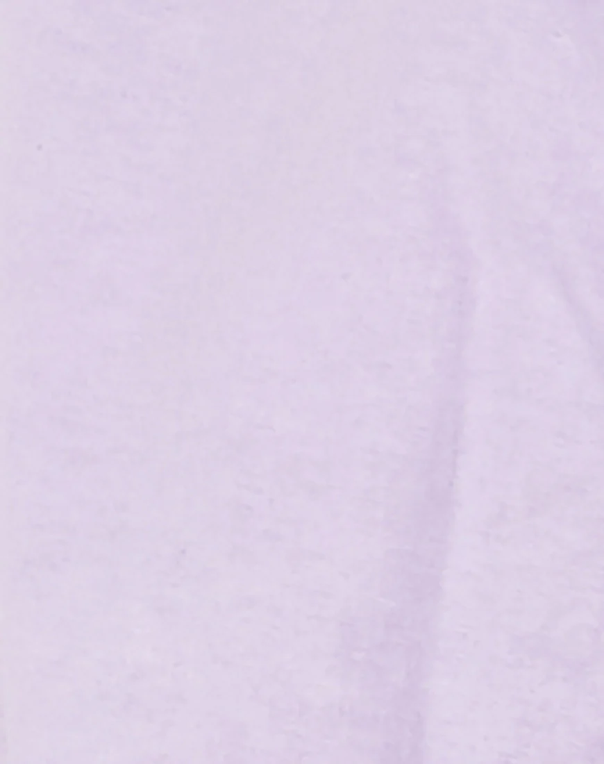 Noly Cropped Blazer in Violet - Image 5