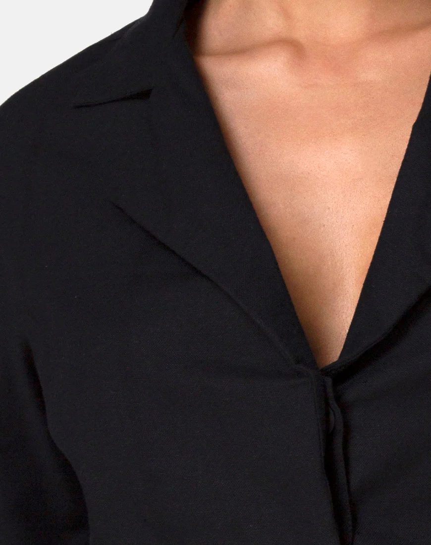 Noly Blazer in Black - Image 6