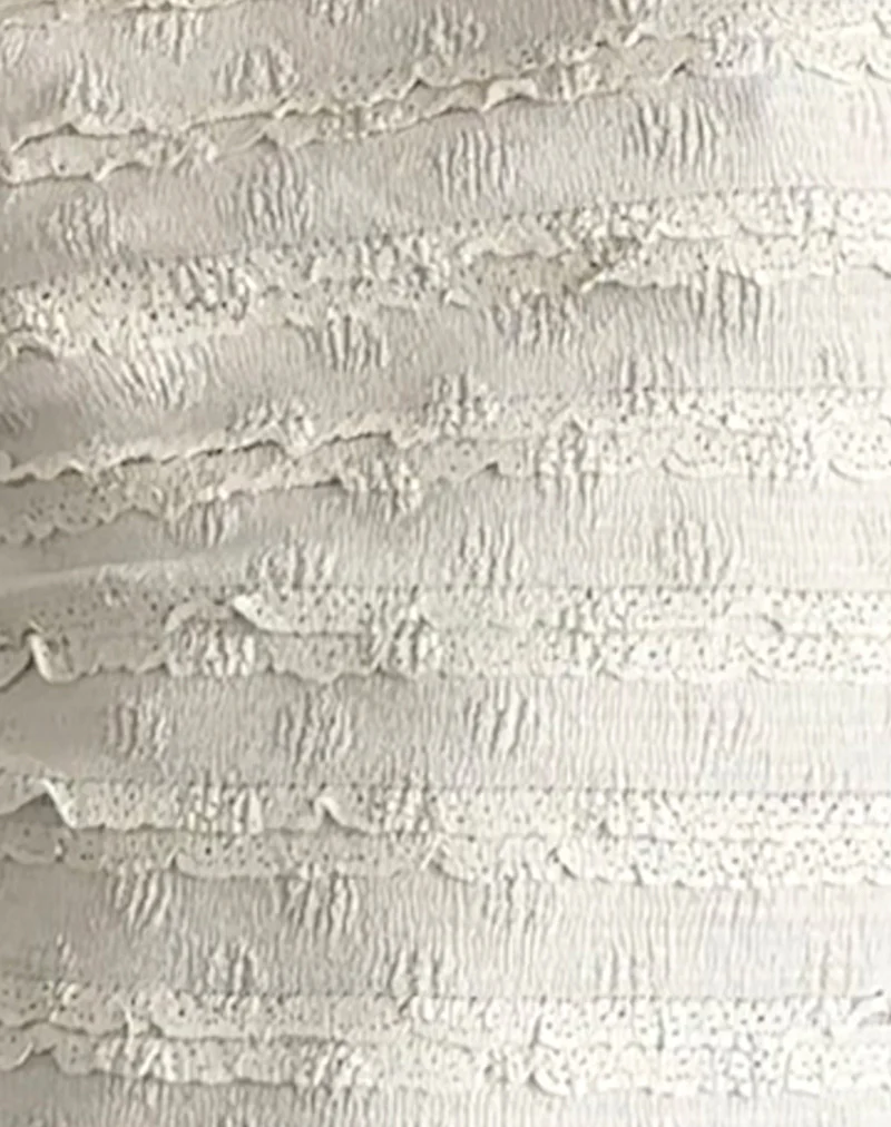 Nova Top in Crinkle Ivory - Image 6