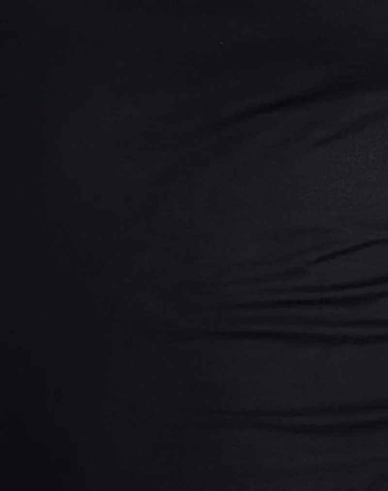 Nova Top in Jersey Black - Image 6