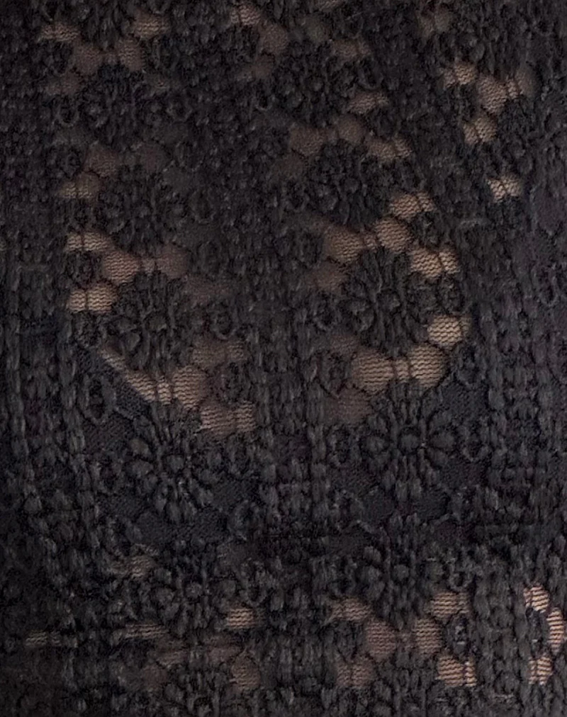 Nova Top in Regal Lace Black - Image 6