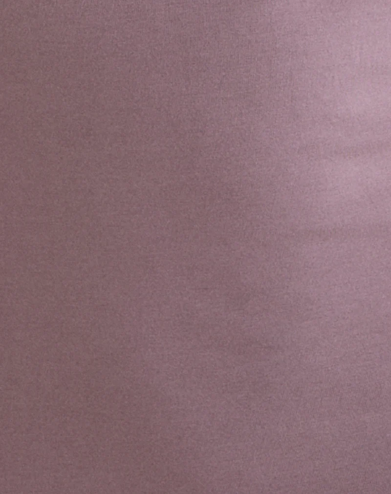 Novia Top with Ruched Sides in Dusty Mauve - Image 5
