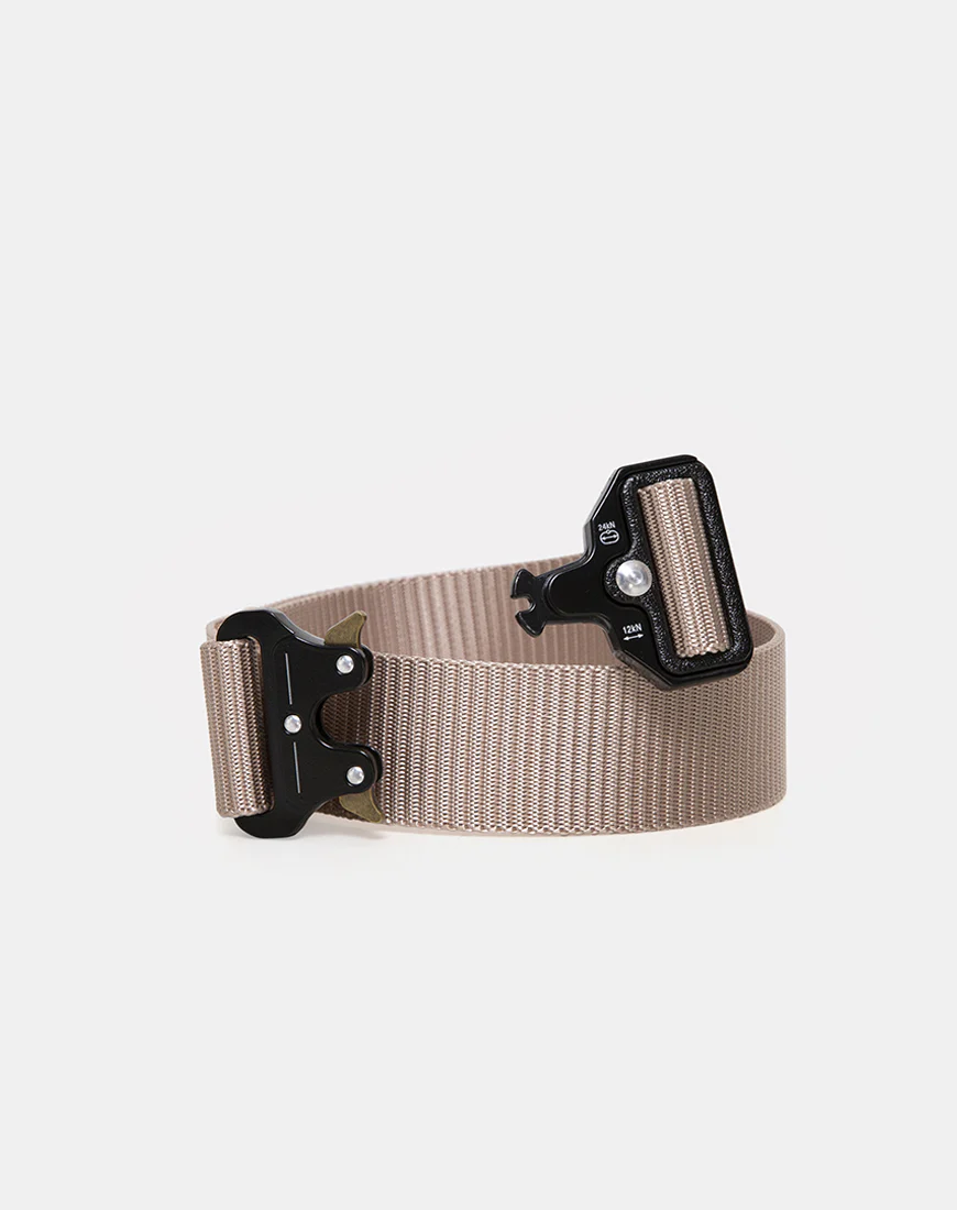 Nylon Belt in Khaki - Image 2