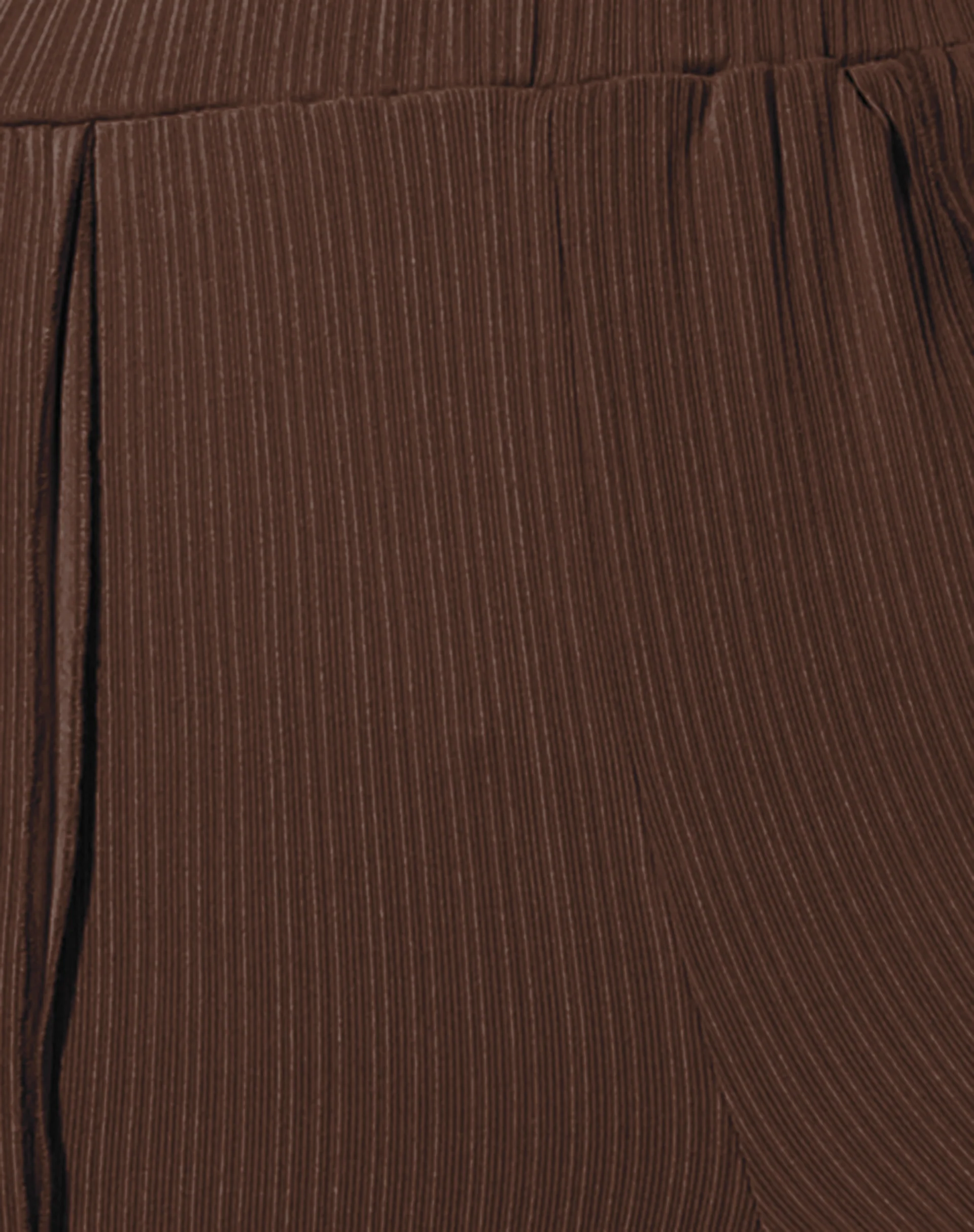 Obera Wide Leg Trouser in Bitter Chocolate - Image 5
