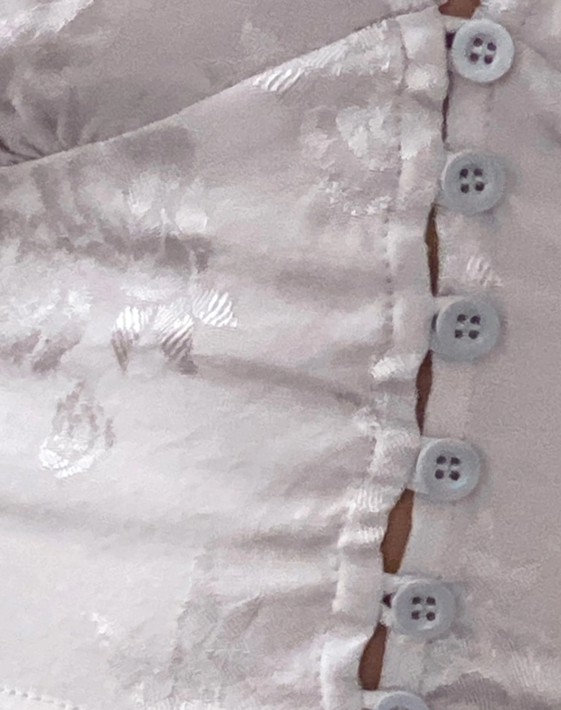 Okani Top in Satin Rose Silver Grey - Image 6