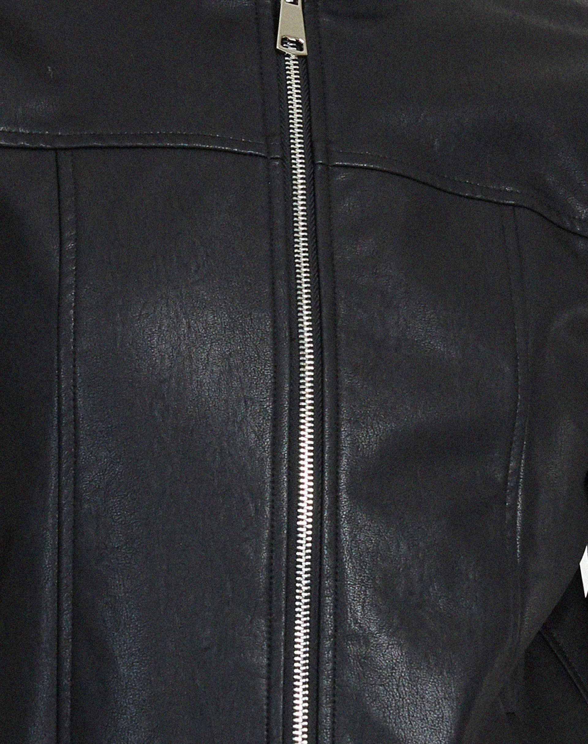 Olivia Jacket in PU Black - Image 8