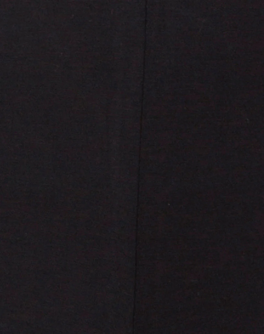 Orca Cutout Unitard in Black - Image 8