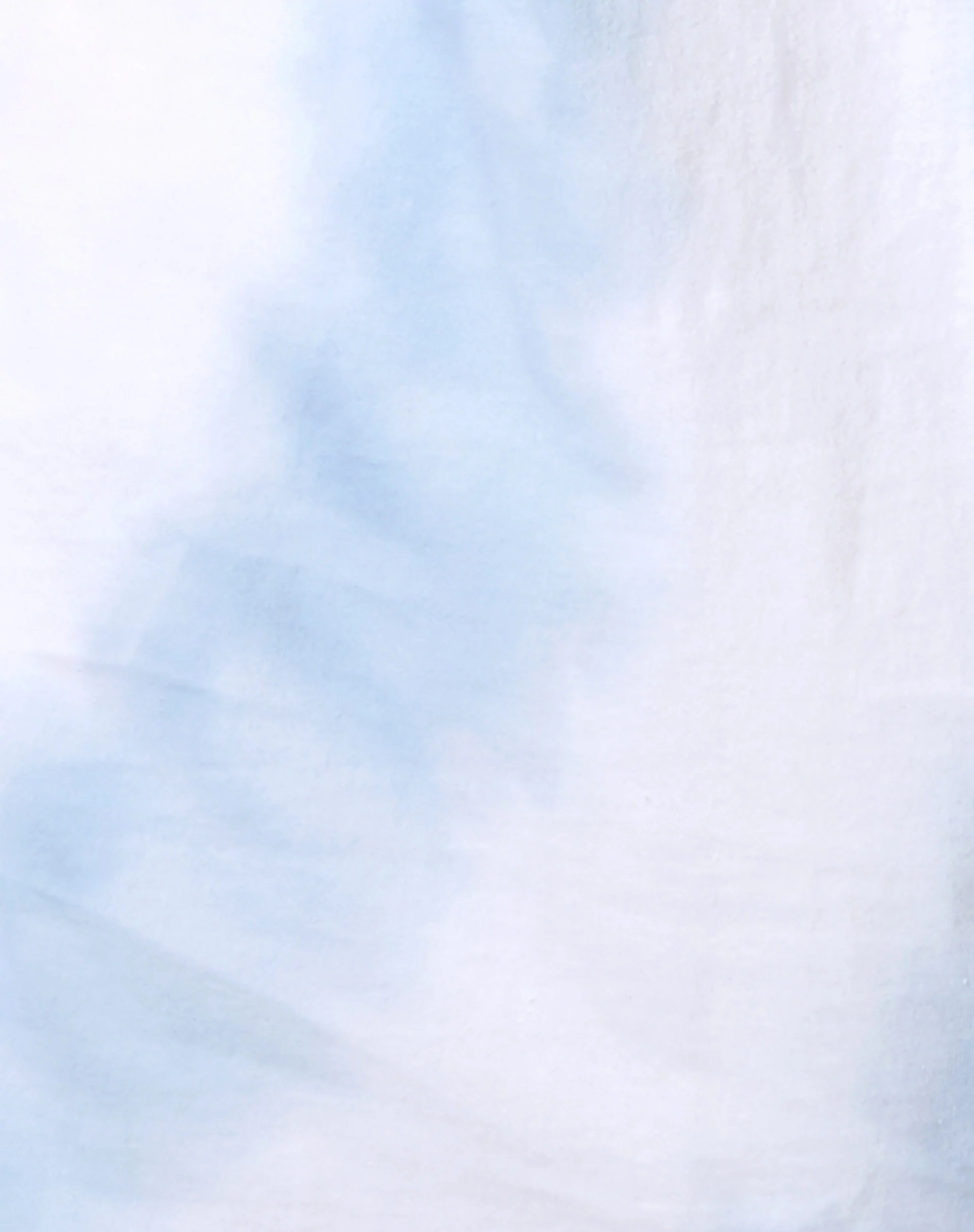 Oversize Basic Tee in Blue and White Swirl Tie Dye - Image 6