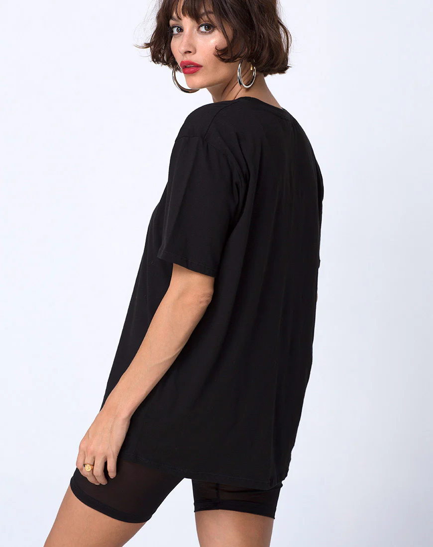 Oversize Basic Tee in So Over It - Image 3
