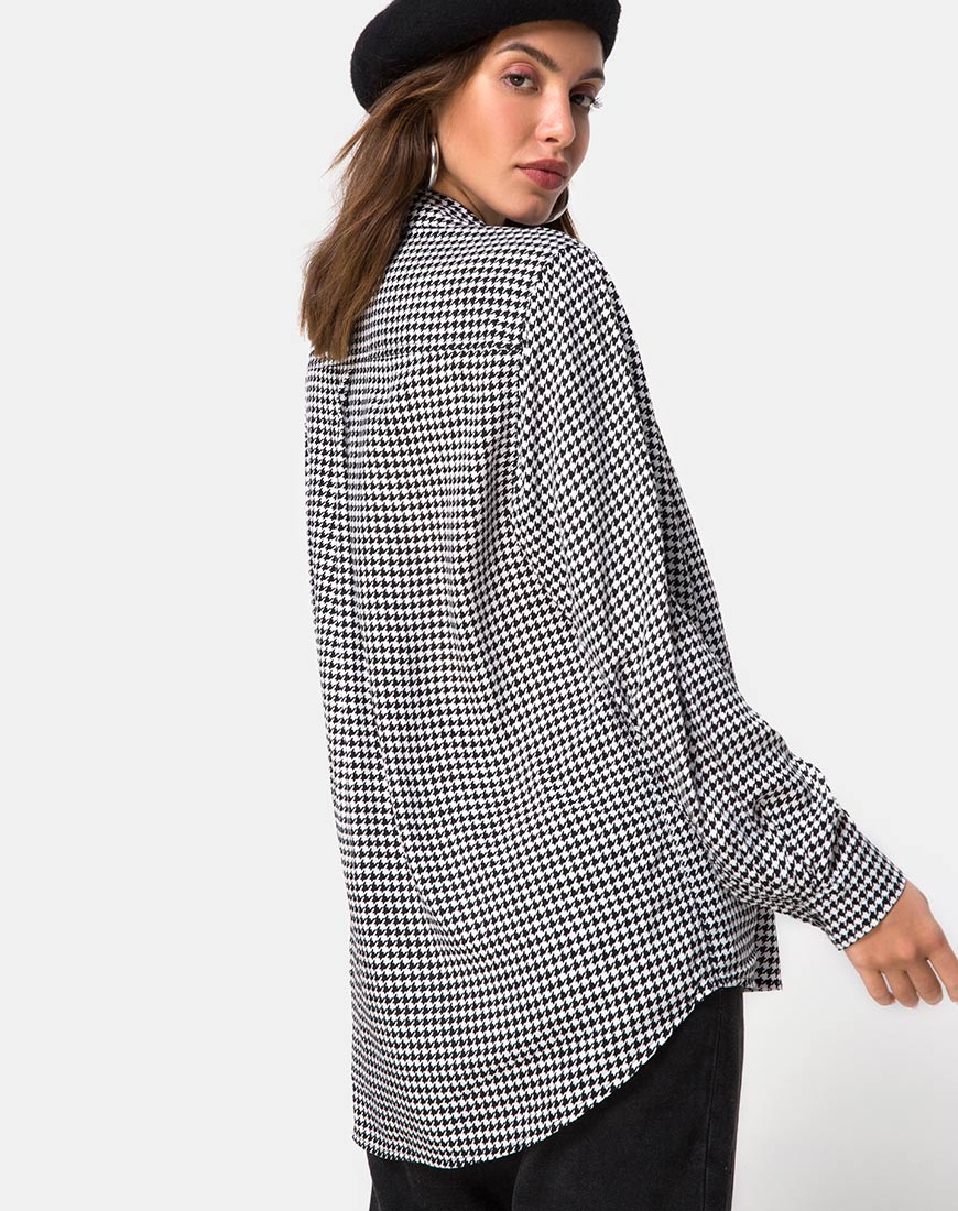 Oxford Shirt in Dogtooth - Image 2
