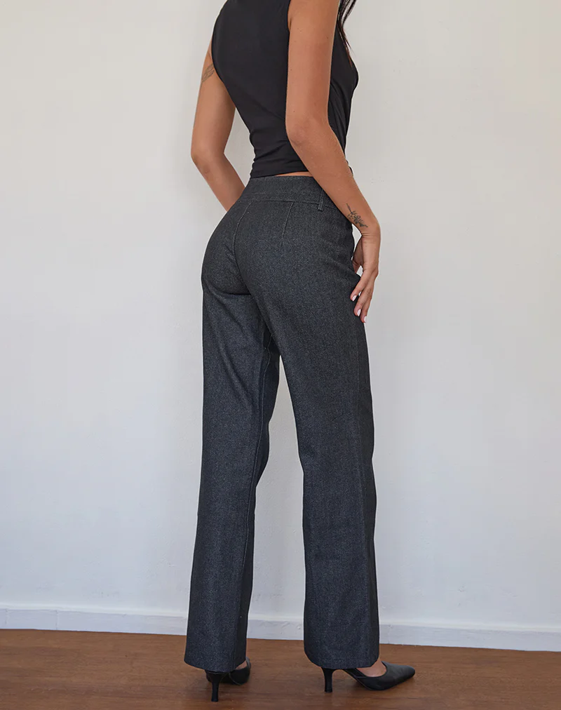 Padali Trouser in Dark Indigo - Image 3