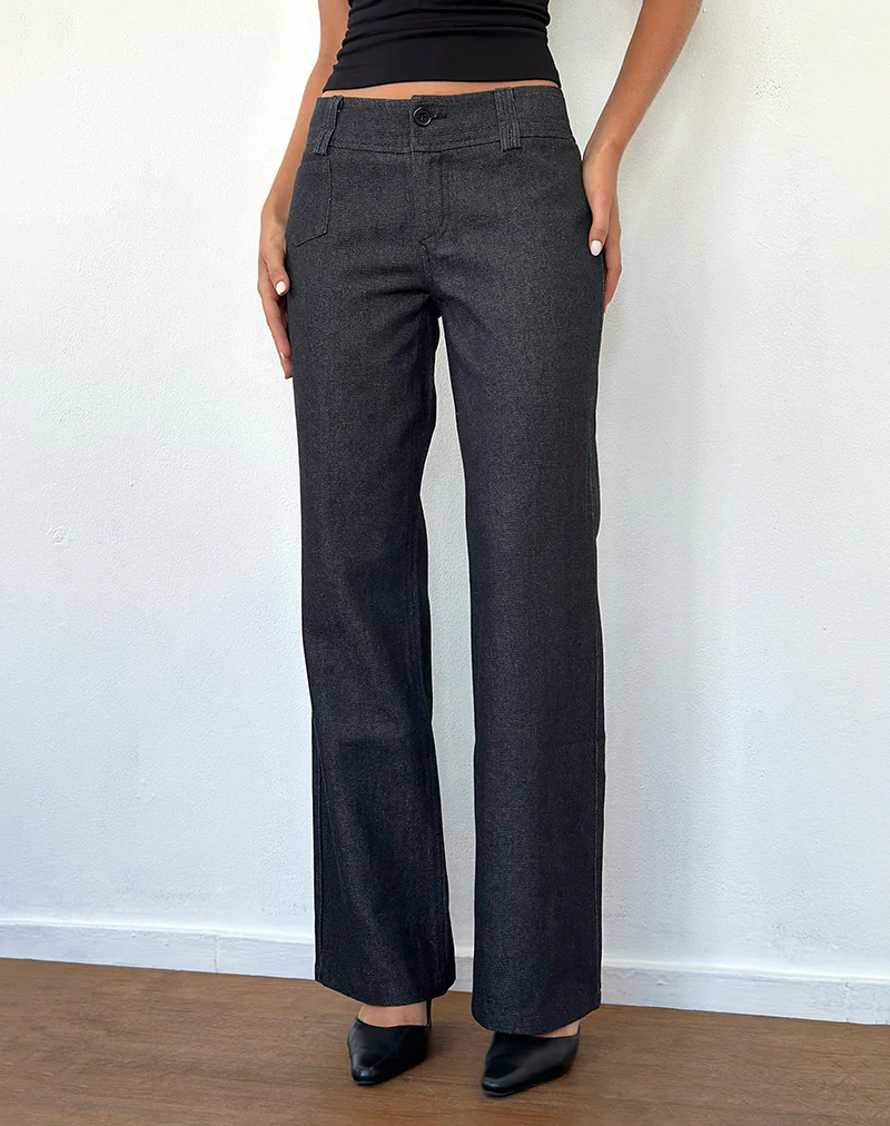 Padali Trouser in Dark Indigo - Image 5