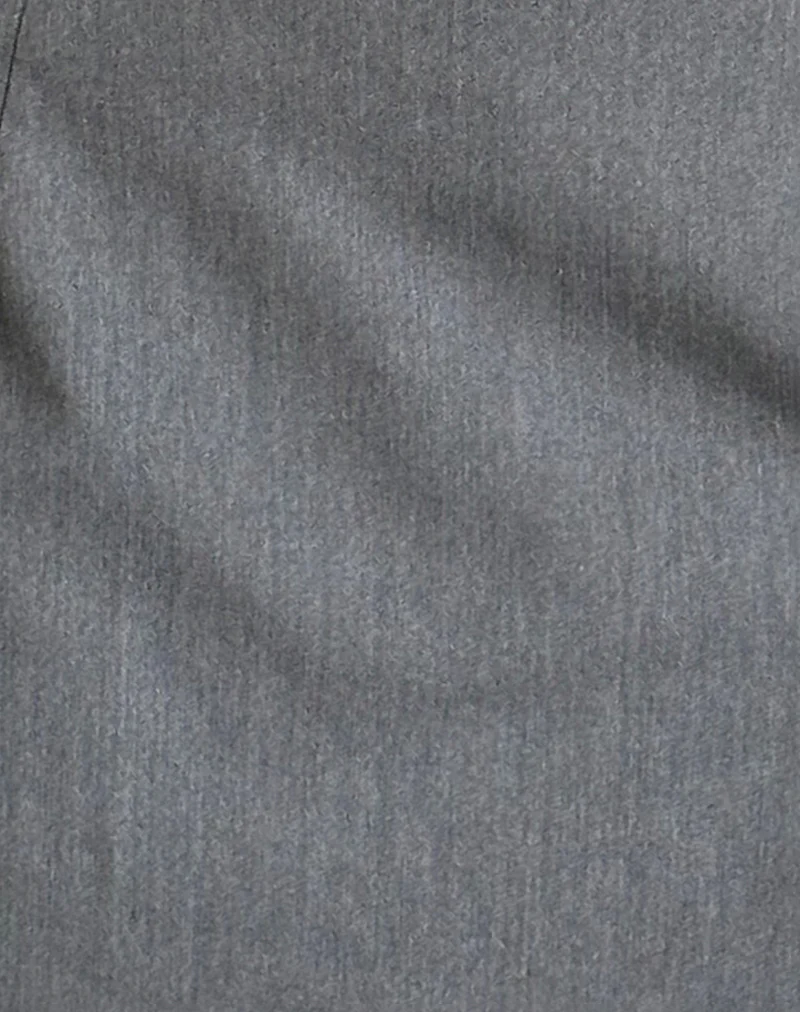 Pamela Mini Skirt in Tailoring Charcoal - Image 5