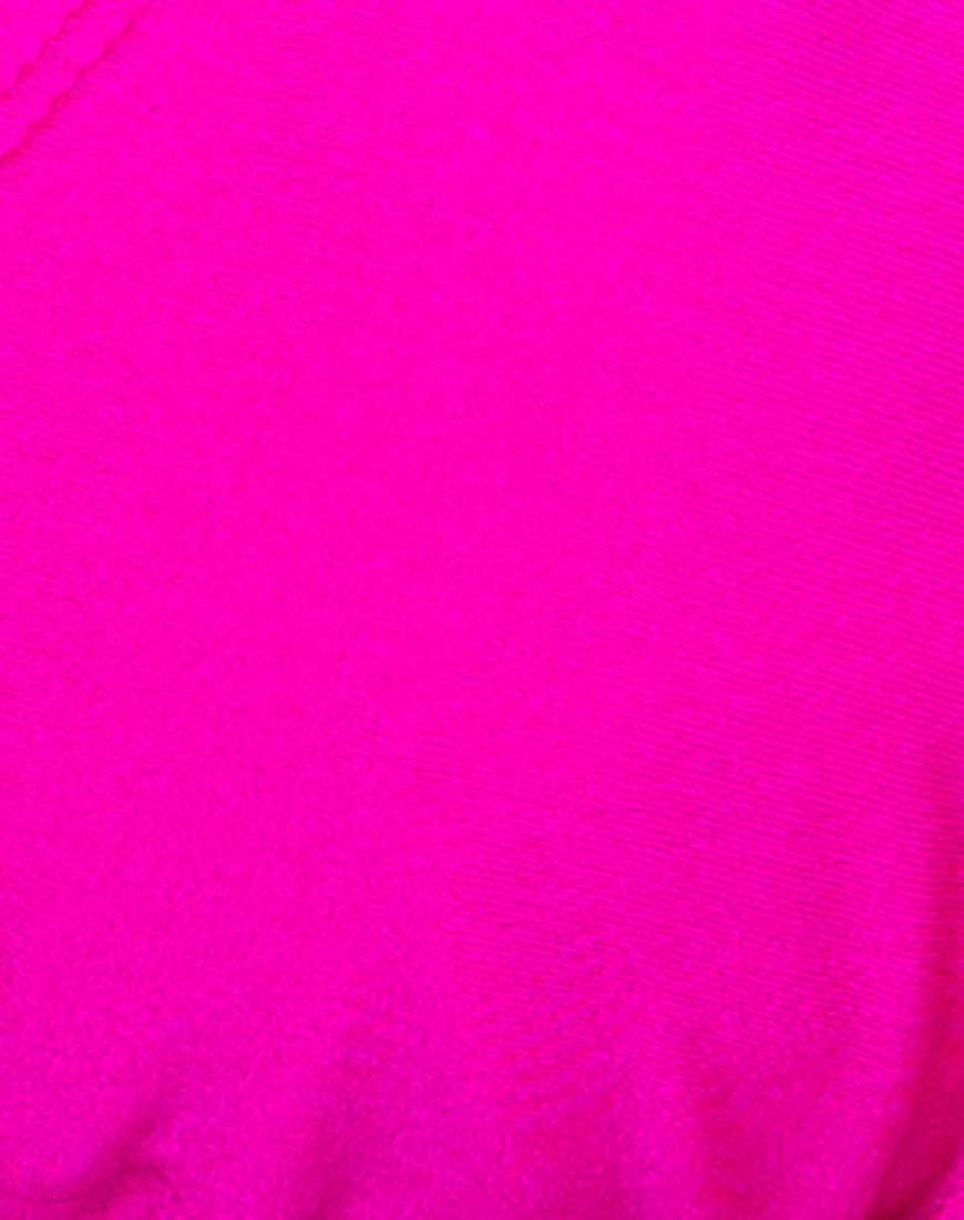 Pami Bikini Top in Magenta - Image 5