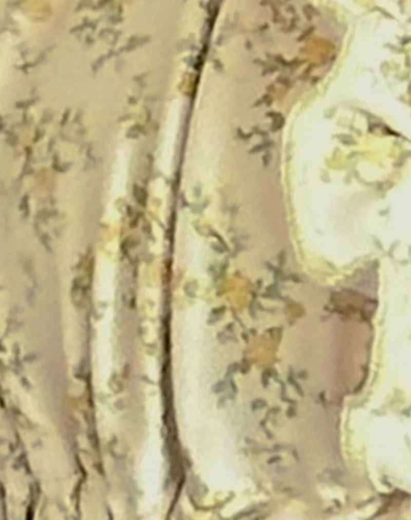 Pami Bikini Top in Cluster Yellow Rose with Ruffle - Image 6