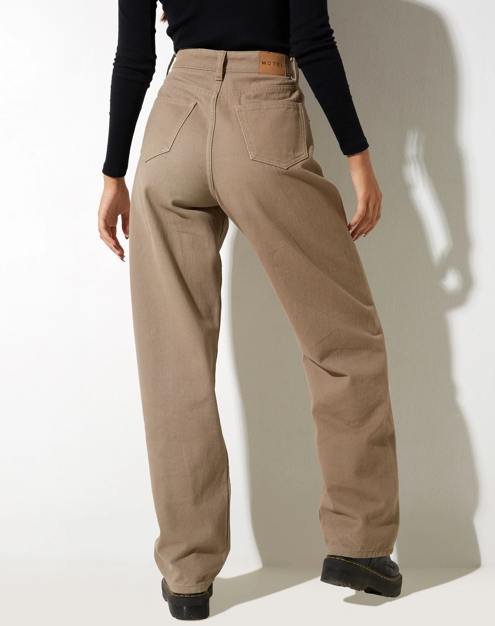 Parallel Jeans in Burnt Olive - Image 2