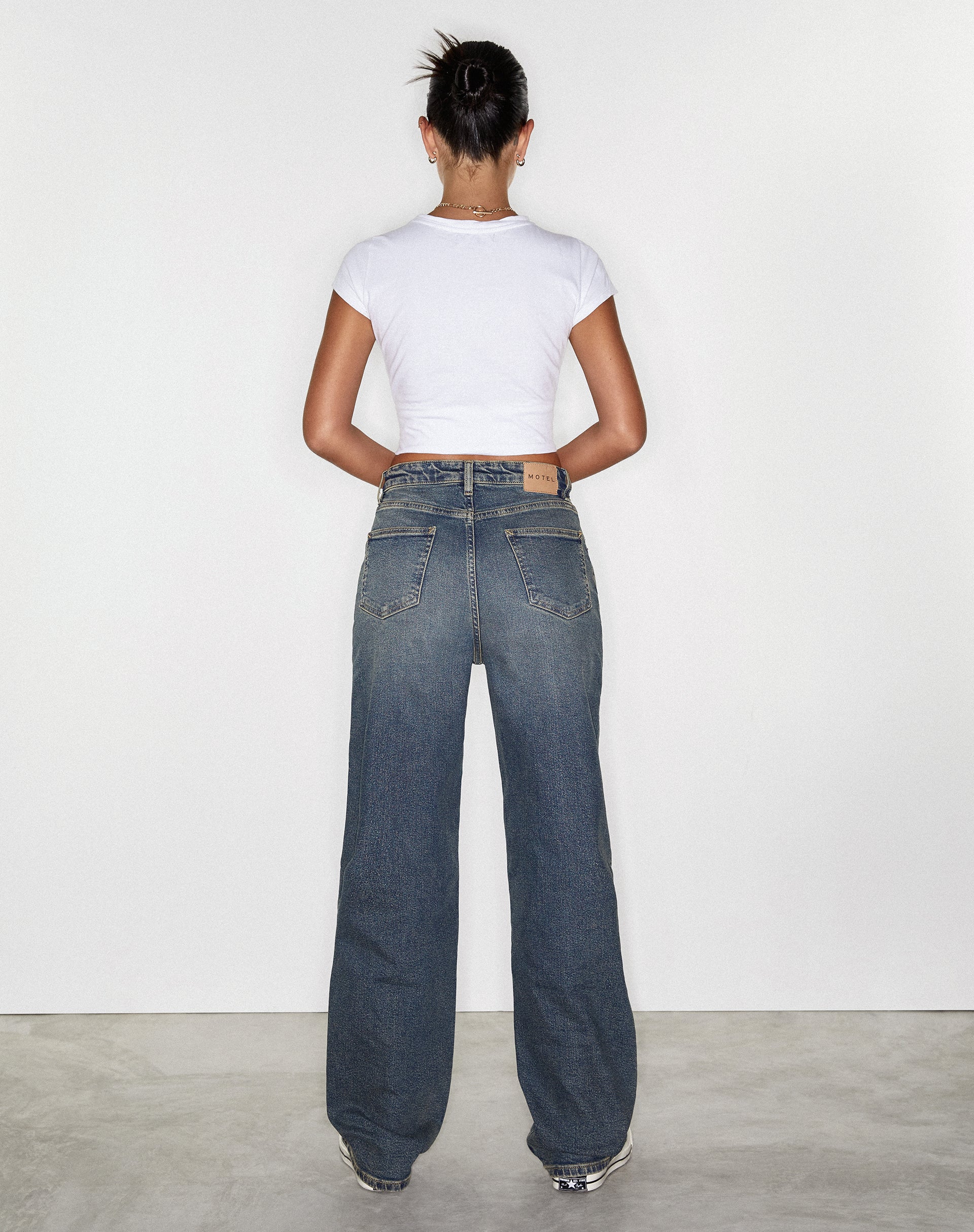 Parallel Jeans in Bryony Twilight Brown and Blue Acid - Image 5