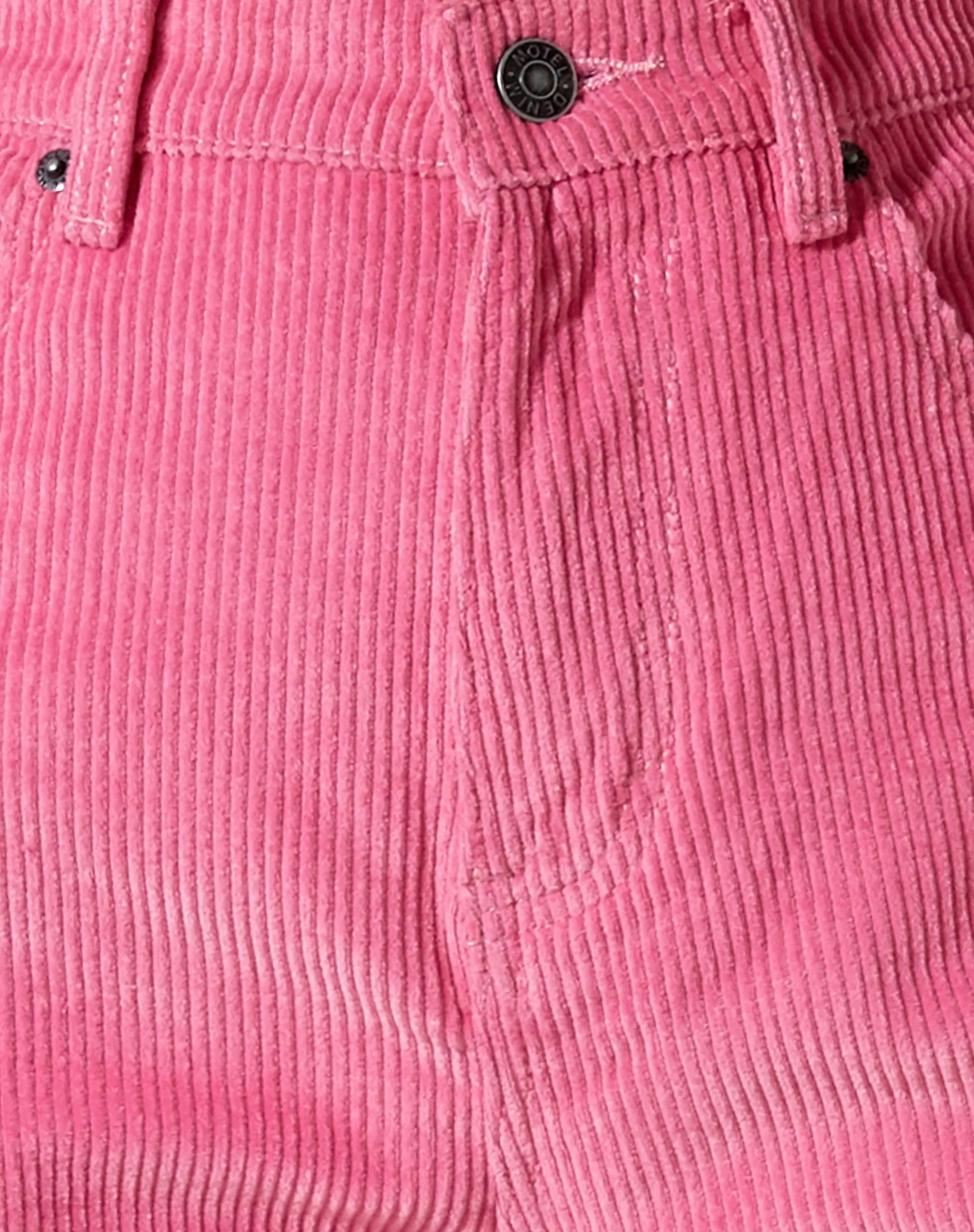 Parallel Trouser in Cord Bubblegum Pink - Image 7