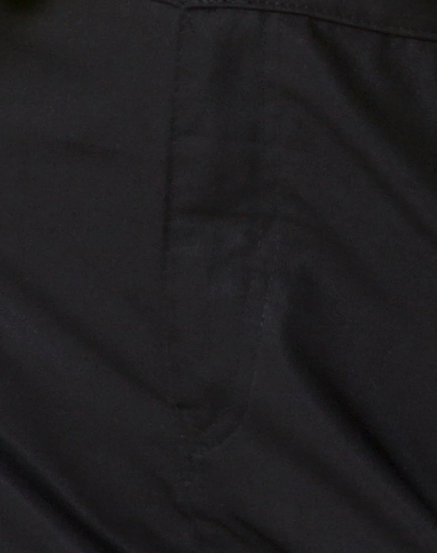 Pargo Cargo Skirt in Black - Image 5