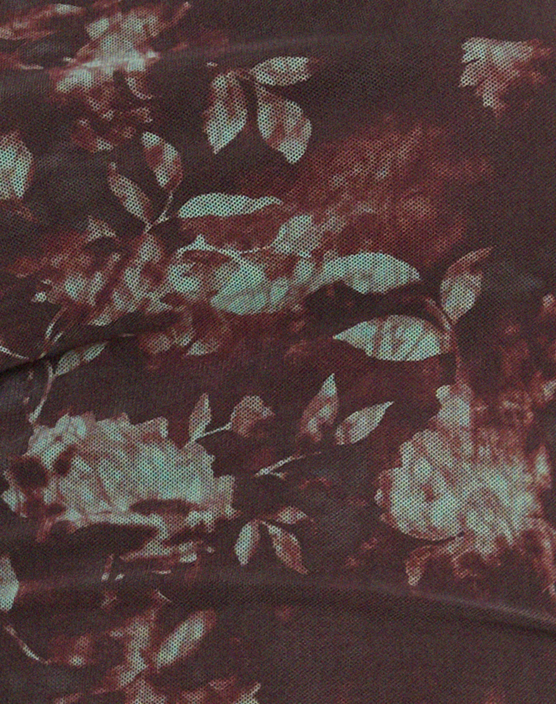 Peggy Bandeau Top in Botanical Floral Brown - Image 8
