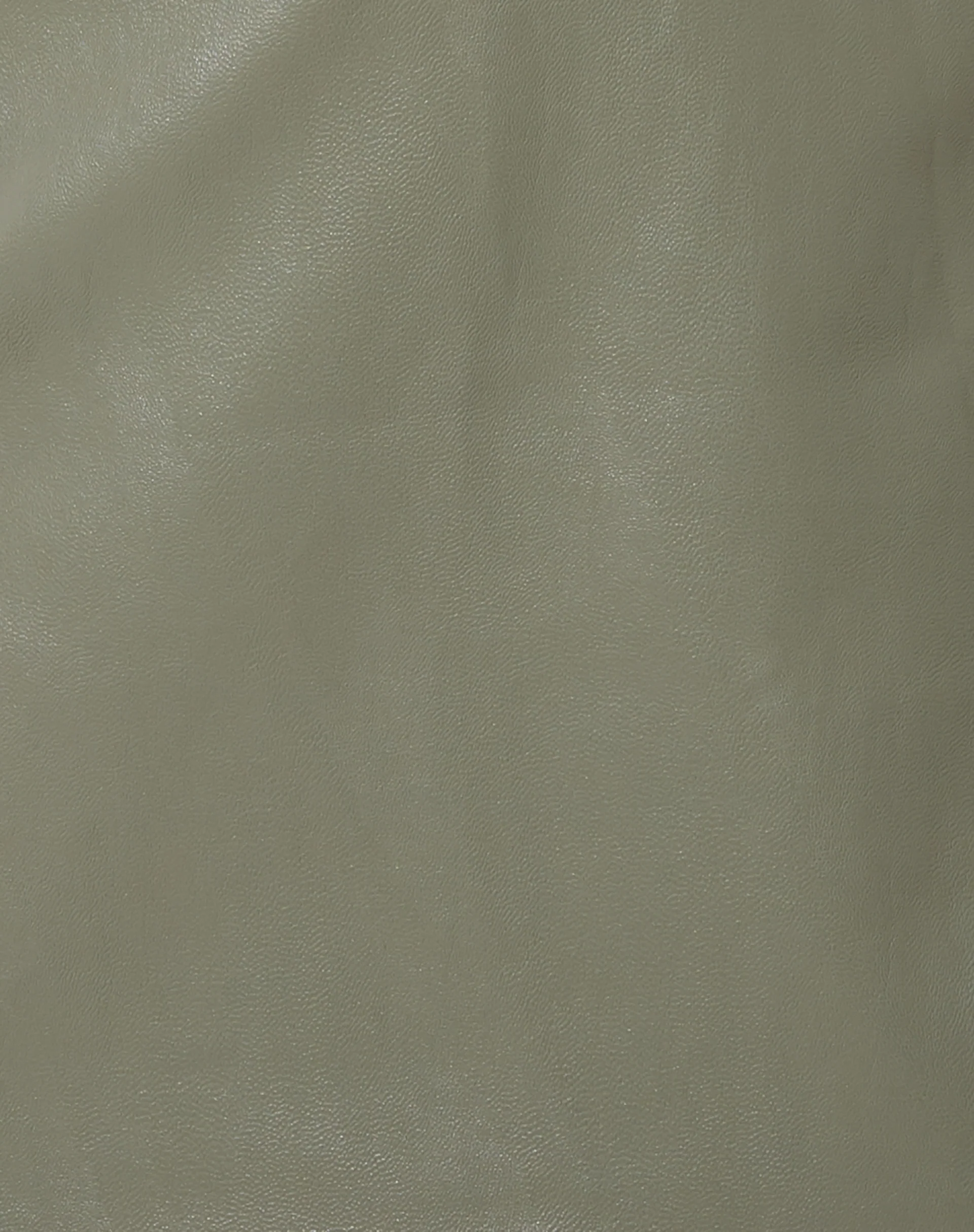 Pelmo Mini Skirt in Pu Green - Image 5