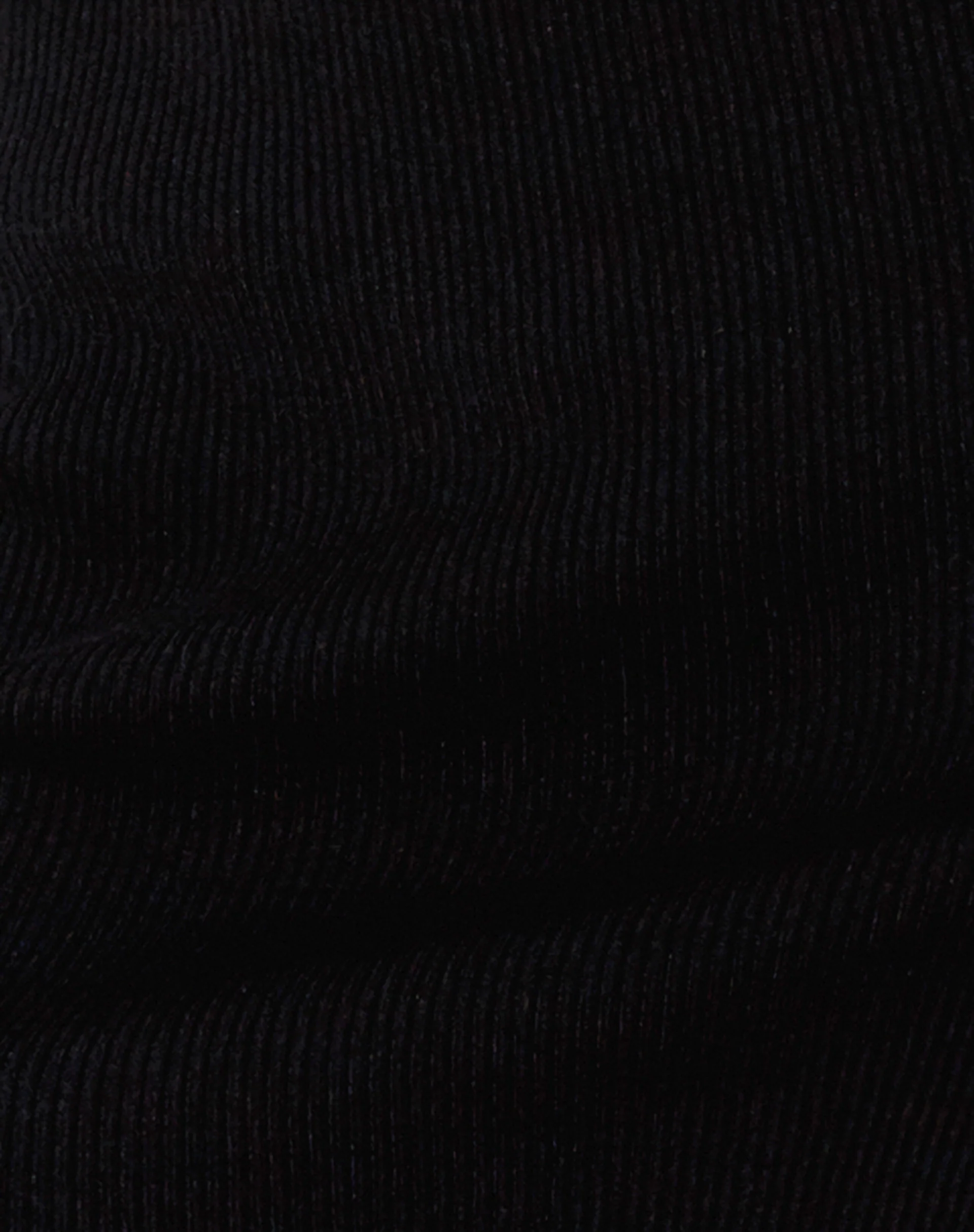 Piri Mini Skirt in Rib Knit Black - Image 6