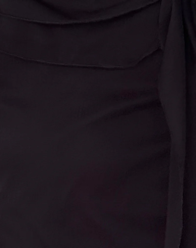Piro Top in Chiffon Black - Image 6