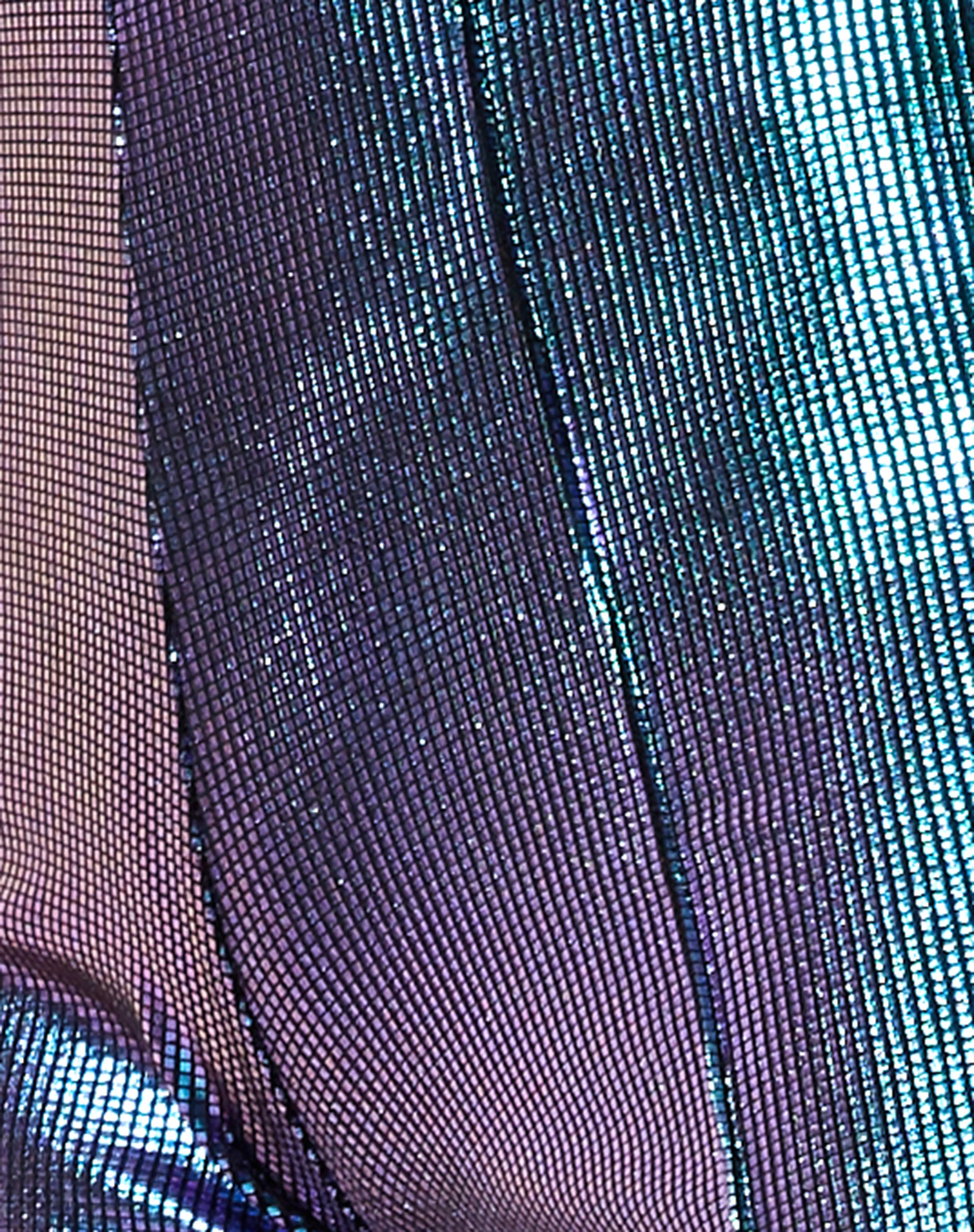 Pista Trouser in Holographic Purple - Image 7