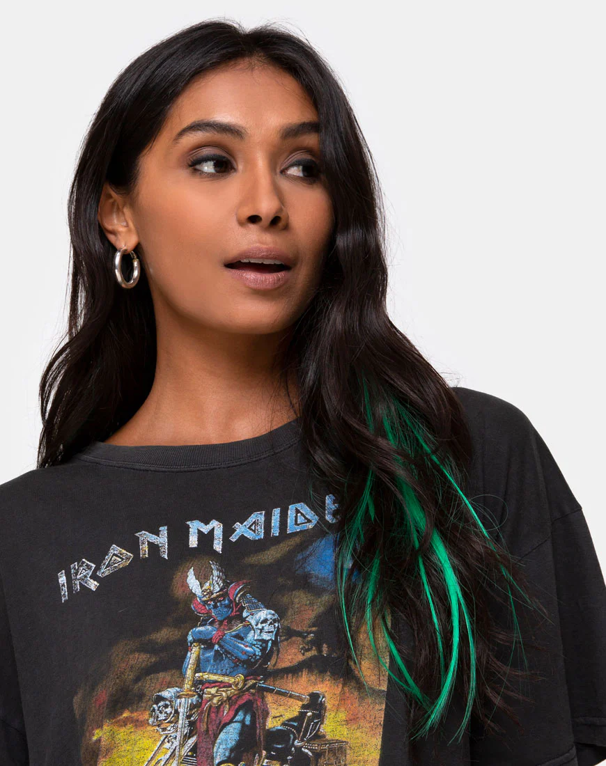 Hair Extension in Poison Ivy Green by The Unicorn Glow - Image 2