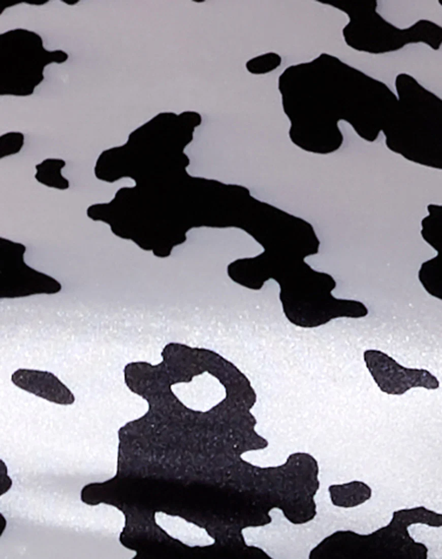 Prapa Top in Dalmatian Black and White - Image 5