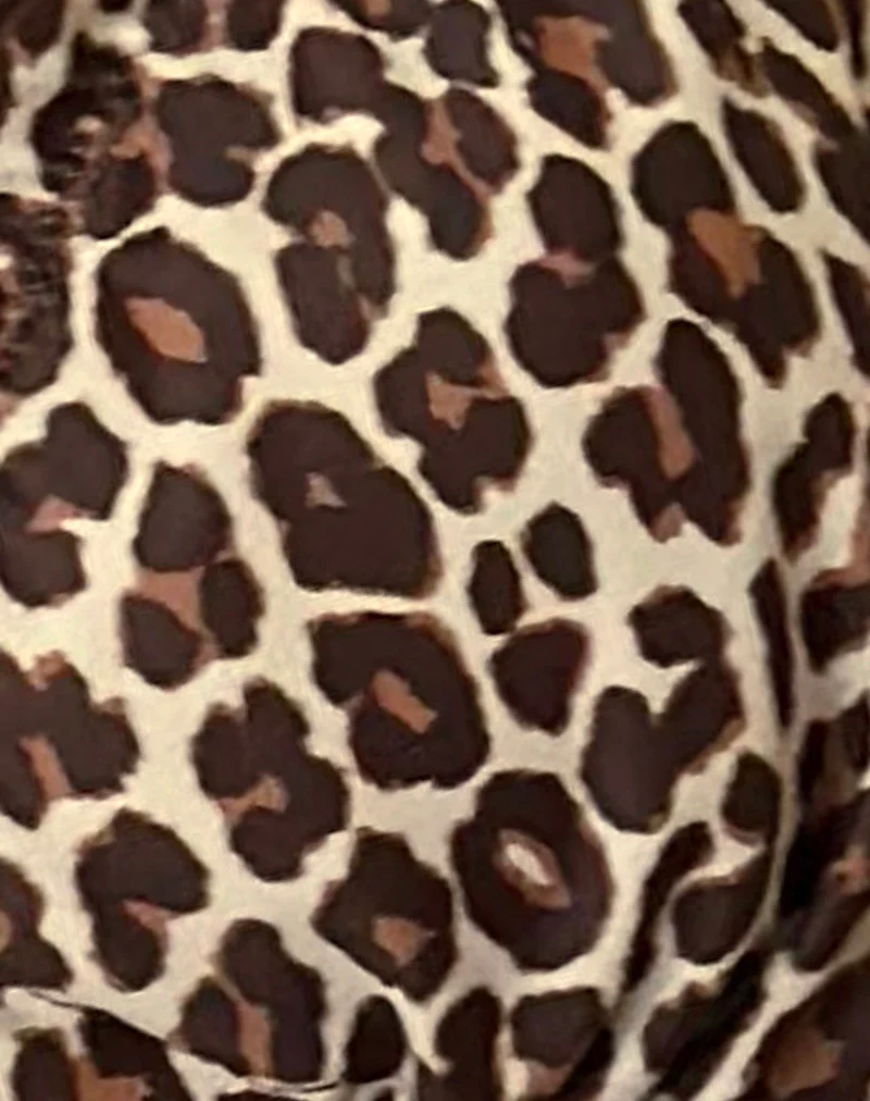 Pumyla Bikini Top in Rar Leopard - Image 8