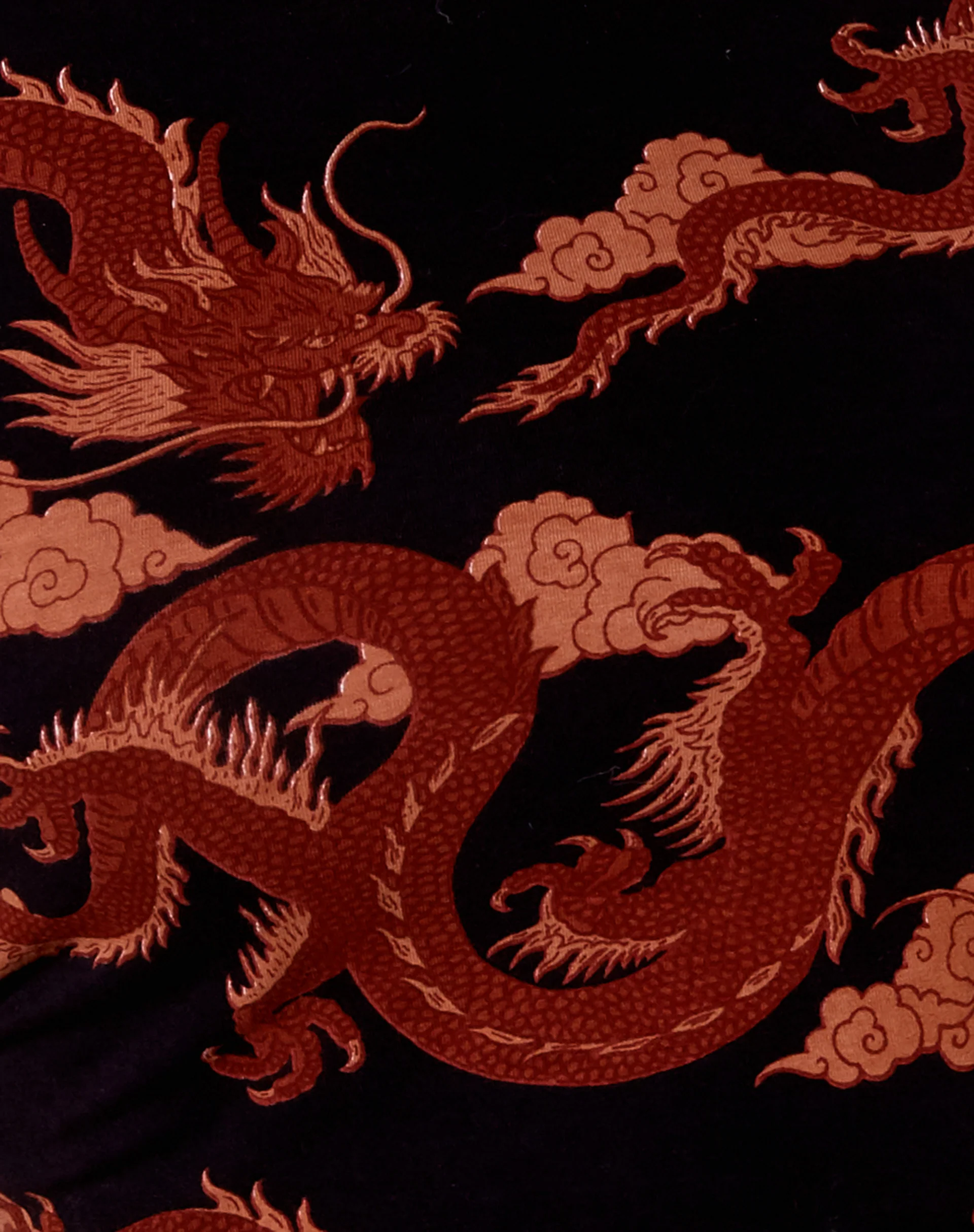Que Backless Top in Tonal Dragon Orange - Image 5