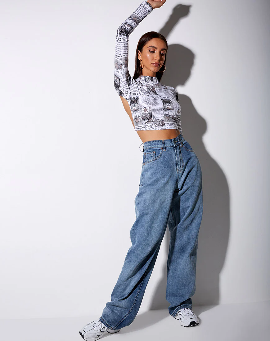 Quelia Crop Top in Tarot - Image 3