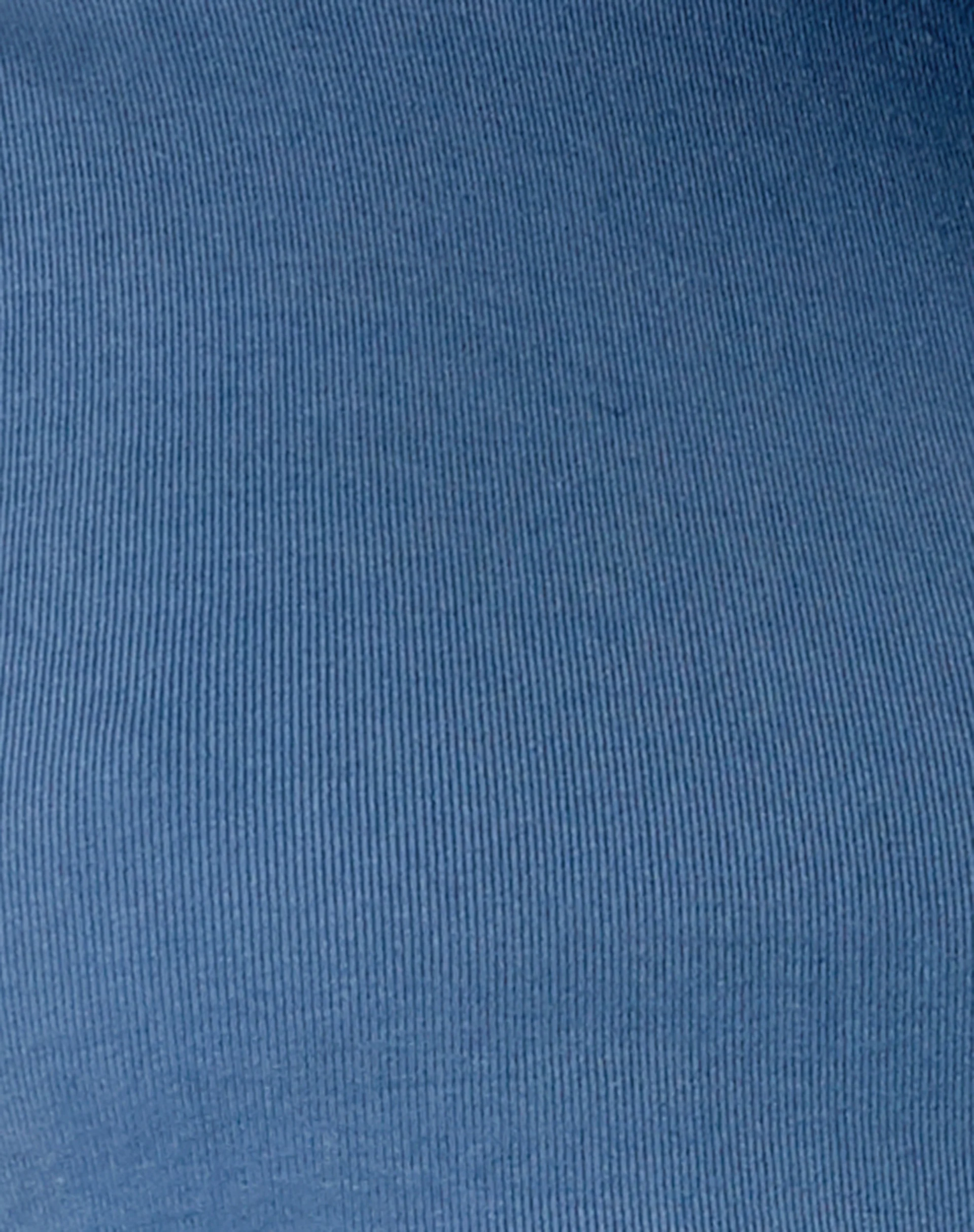 Quera Crop Top in Rib Mineral Blue - Image 5