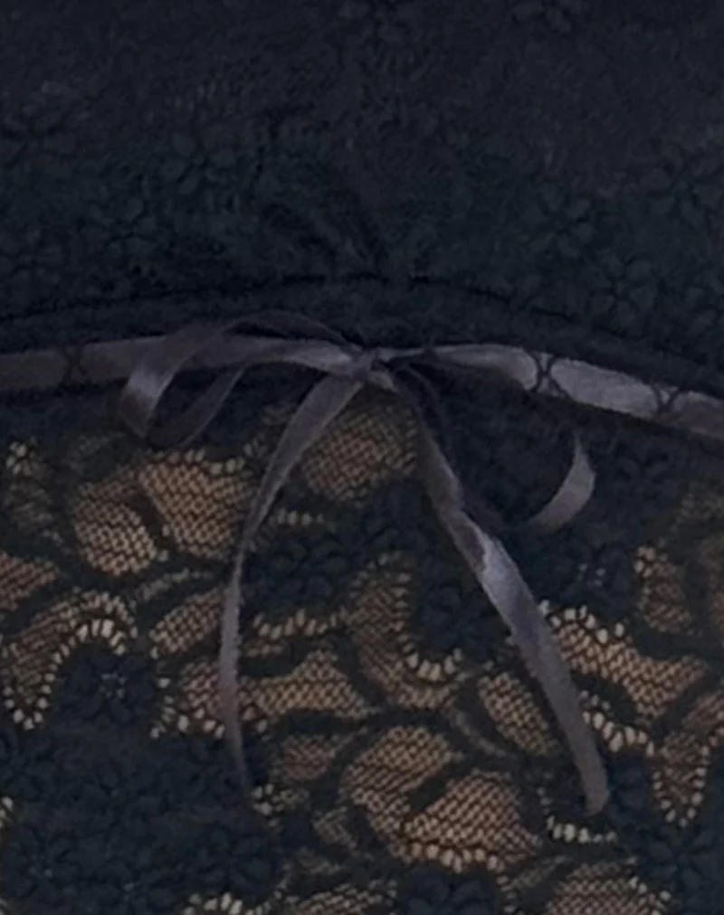 Rada Top in Lace Black - Image 6