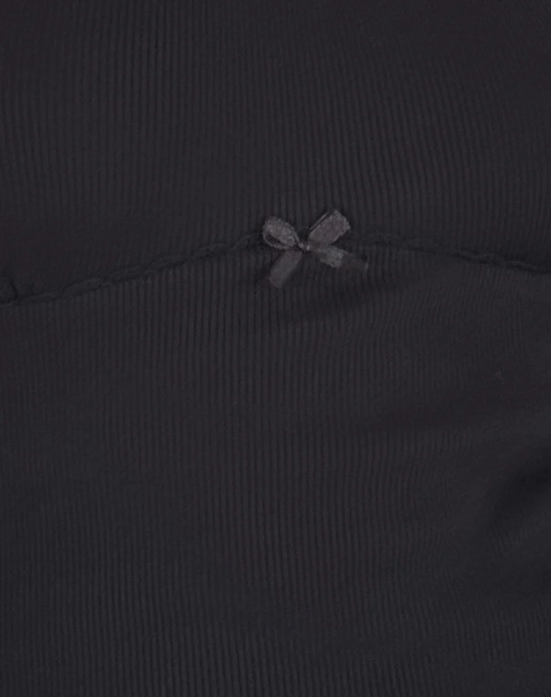 Rada Top in Rib Black - Image 6
