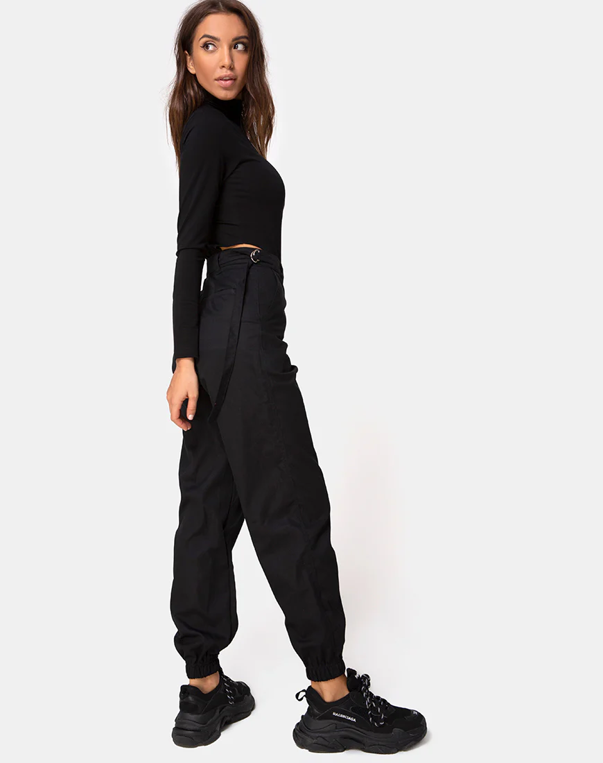 Radice Bodice in Ponti Black - Image 4