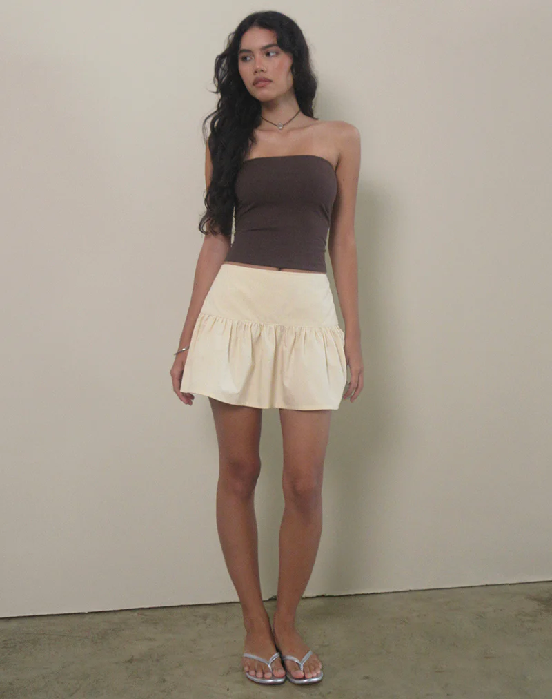 Raffita Skirt in Ecru - Image 5