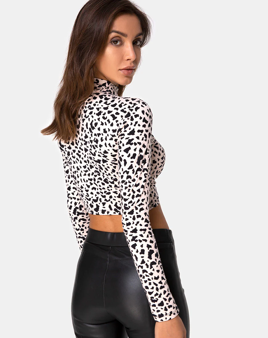 Rajika Crop Top in Wild Thing - Image 2