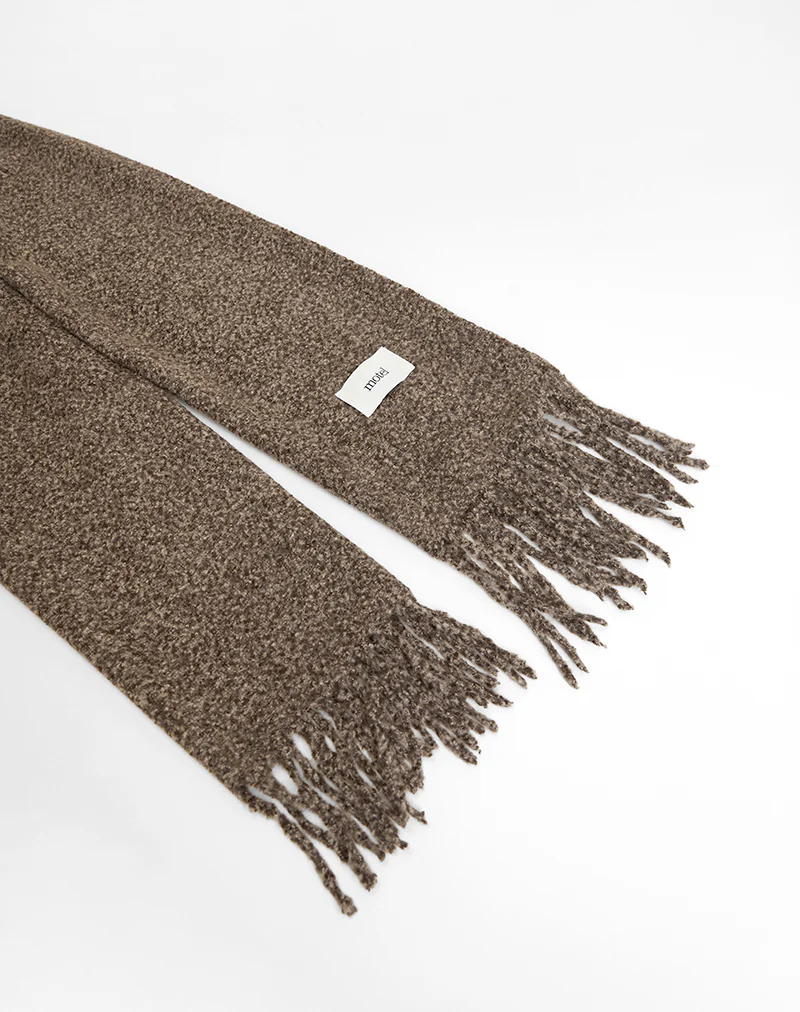 Rajuta Scarf in Brown - Image 3
