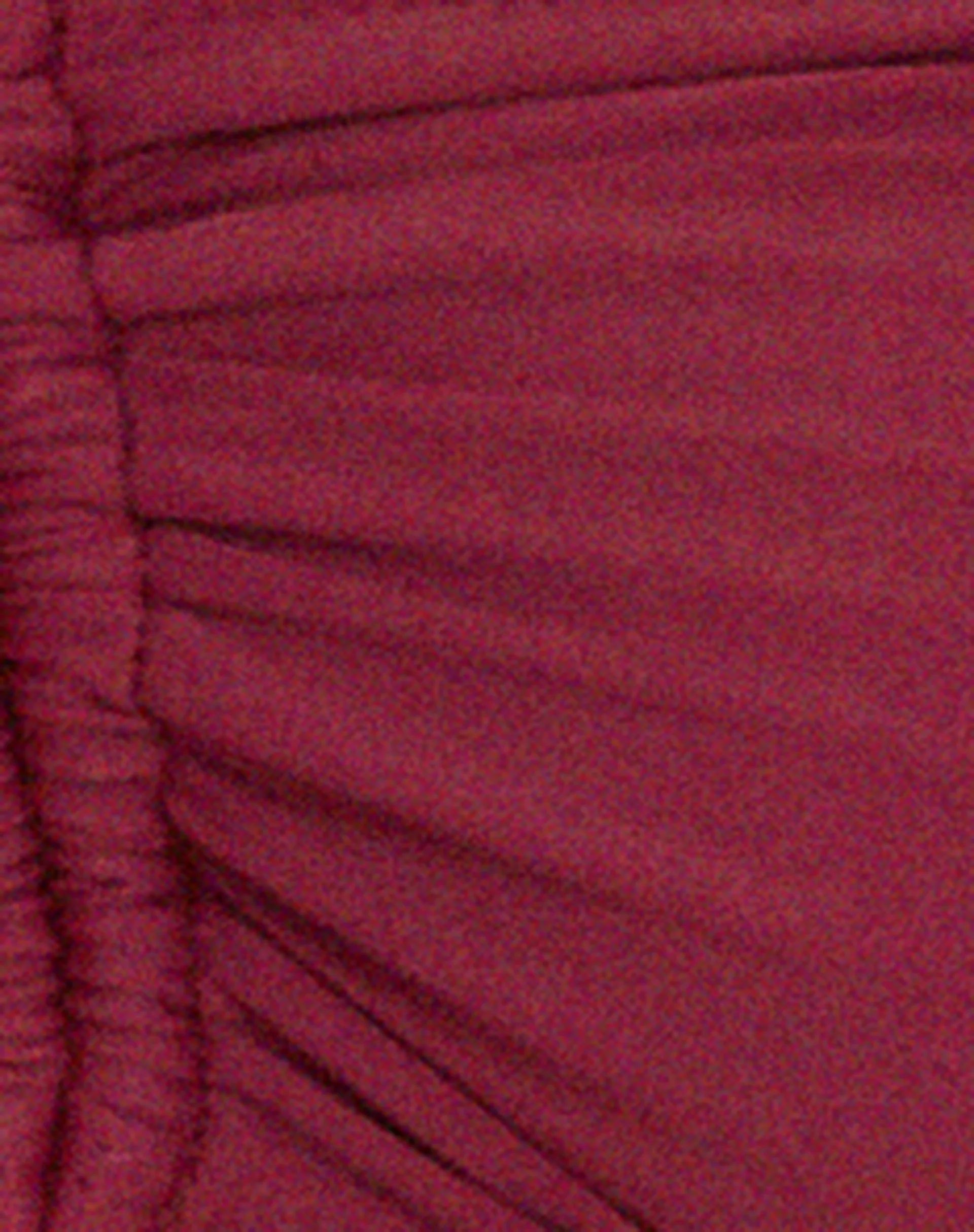 Raqui Beaded Bikini Top in Burgundy - Image 7