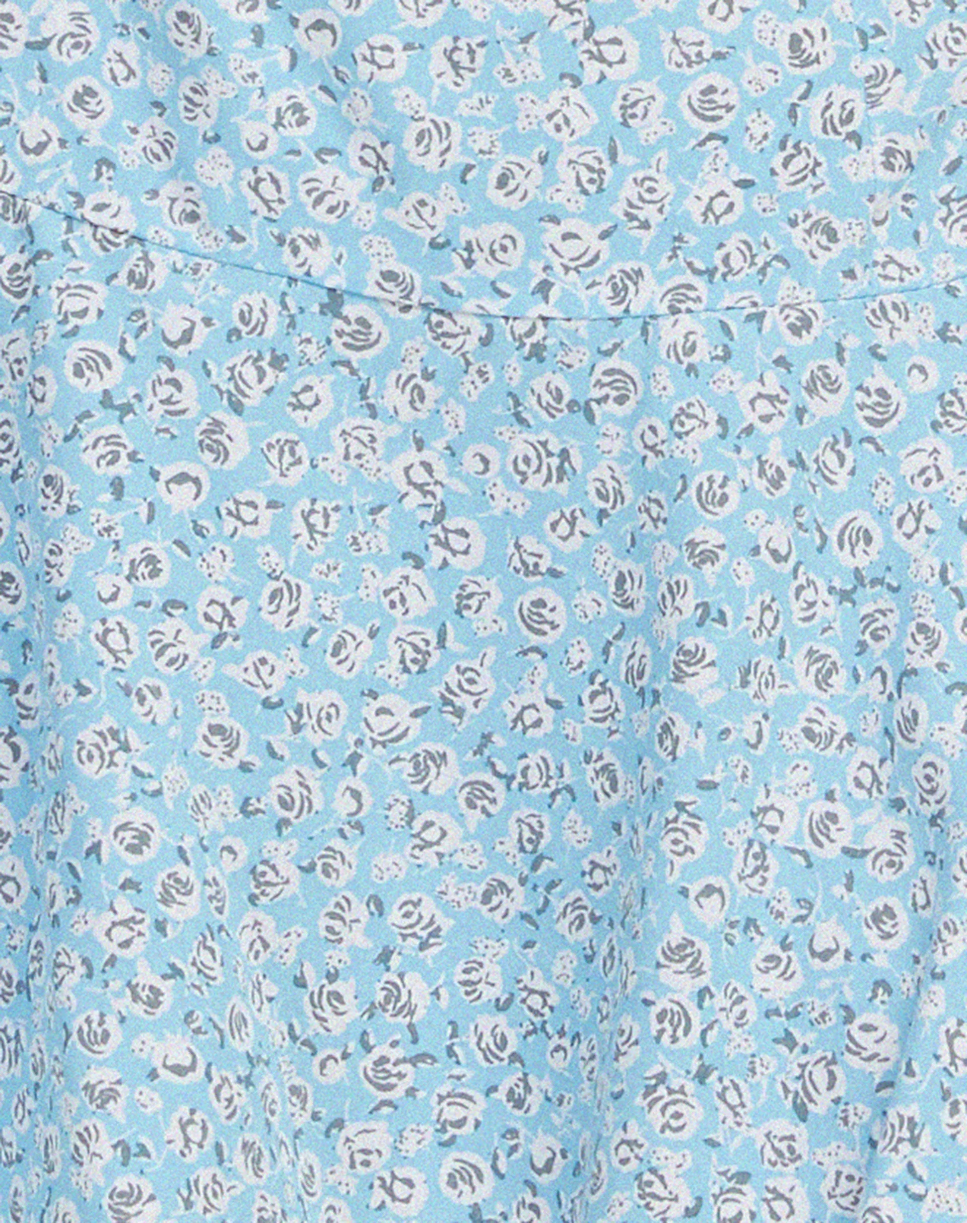 Rara Mini Skirt in Ditsy Rose Blue - Image 5