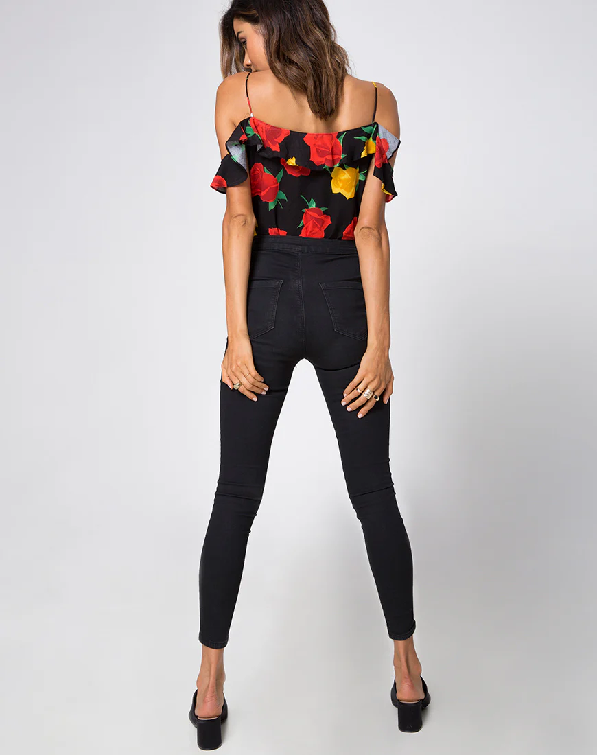 Reilly Cold Shoulder Bodice in Rose Romance - Image 4