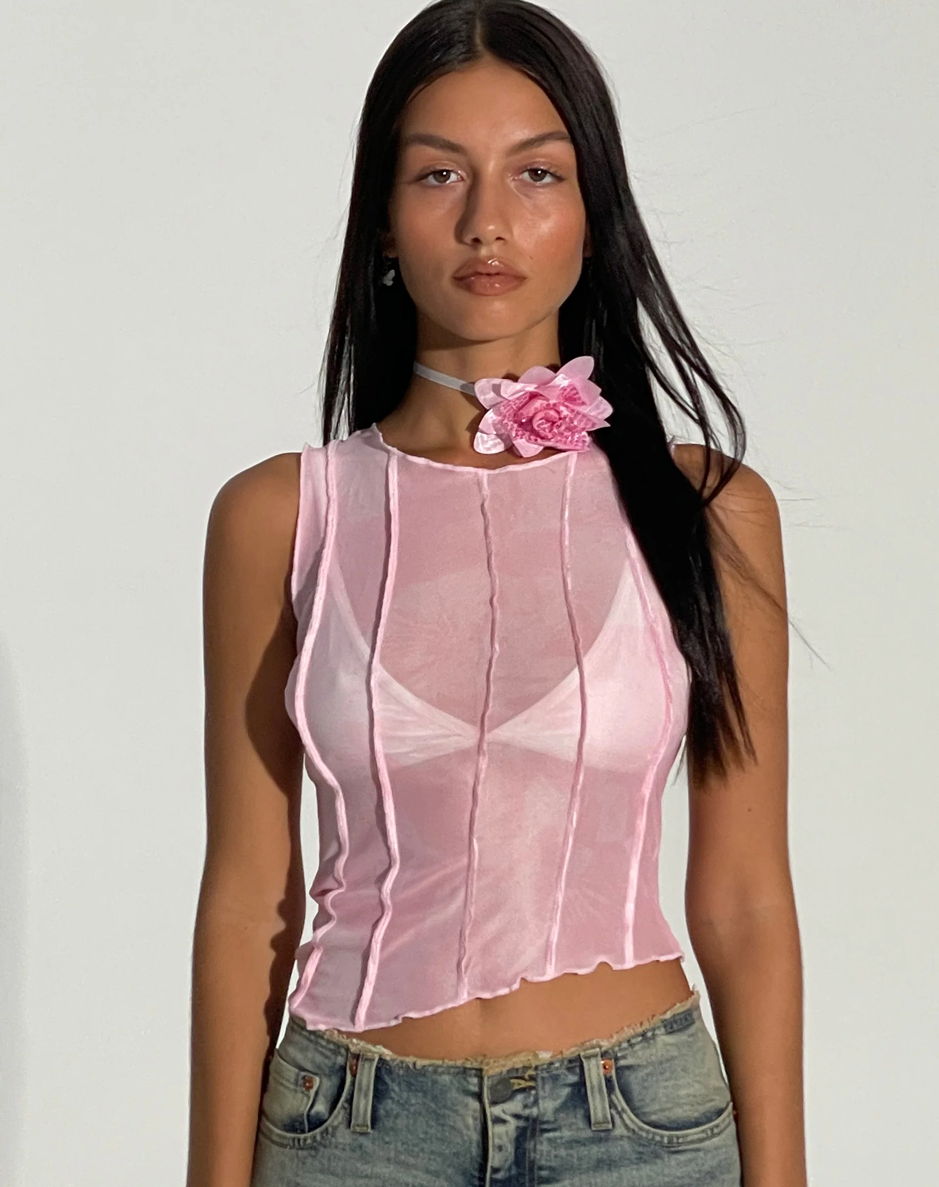 Rembita Top in Blurred Orchid Pink - Image 2