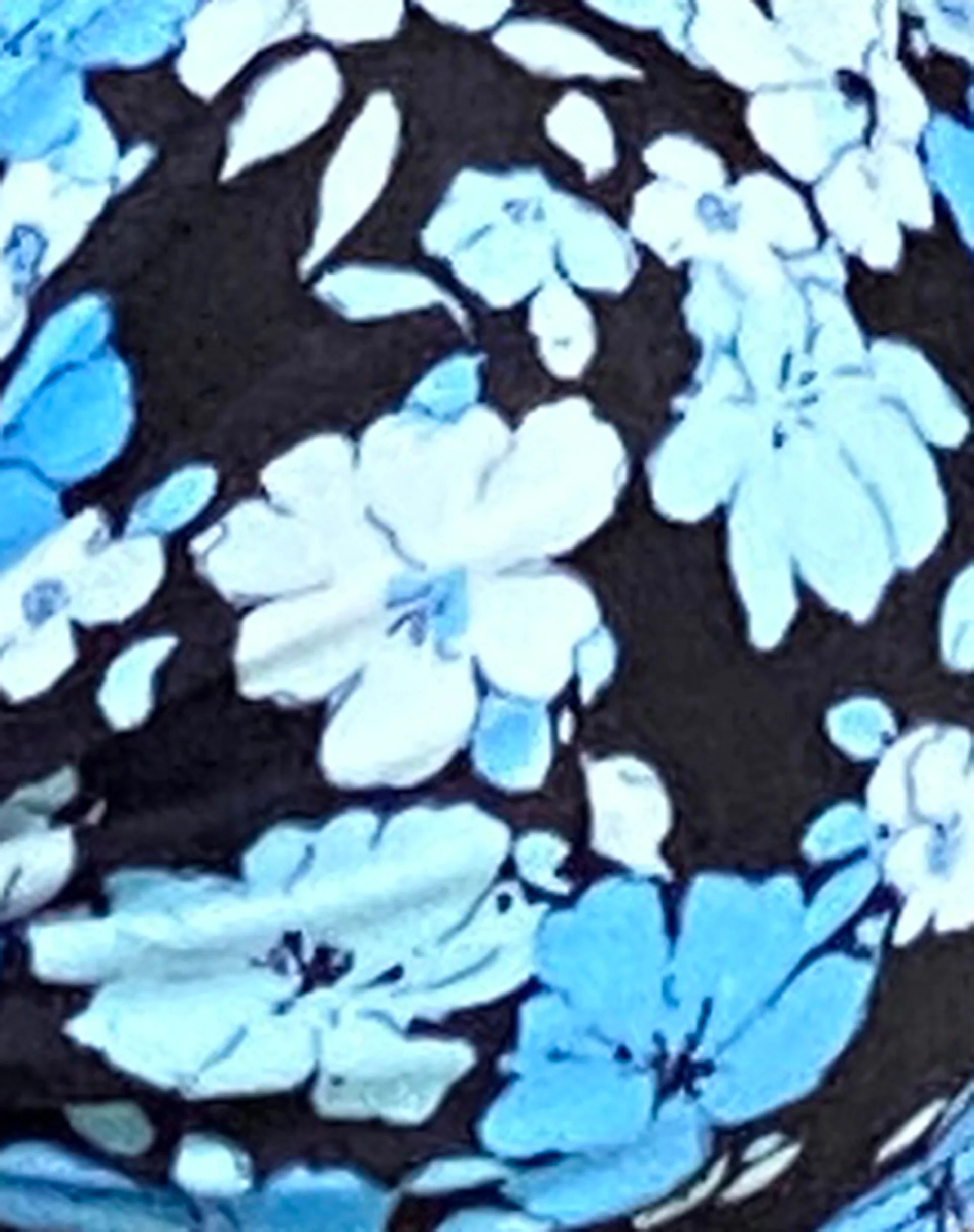 Ricoa Bikini Top in Pastel Blue Floral - Image 7