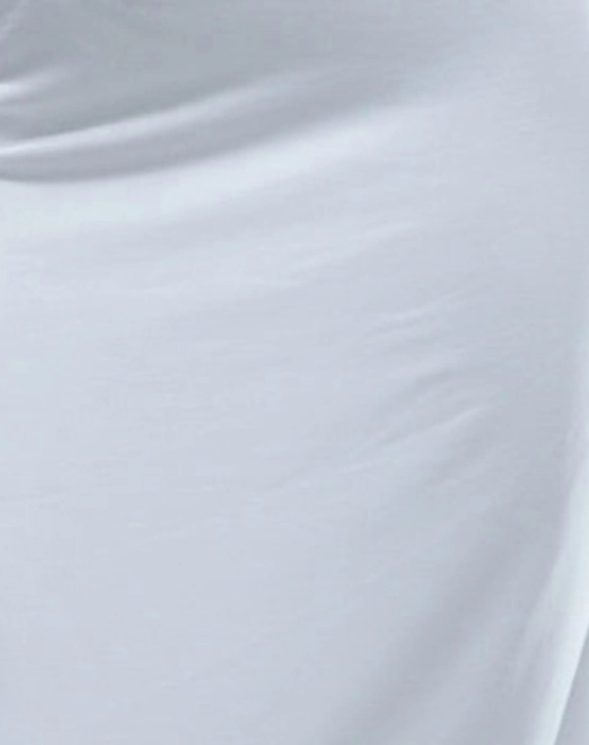 Rim Jersey Maxi Skirt in Ivory - Image 7