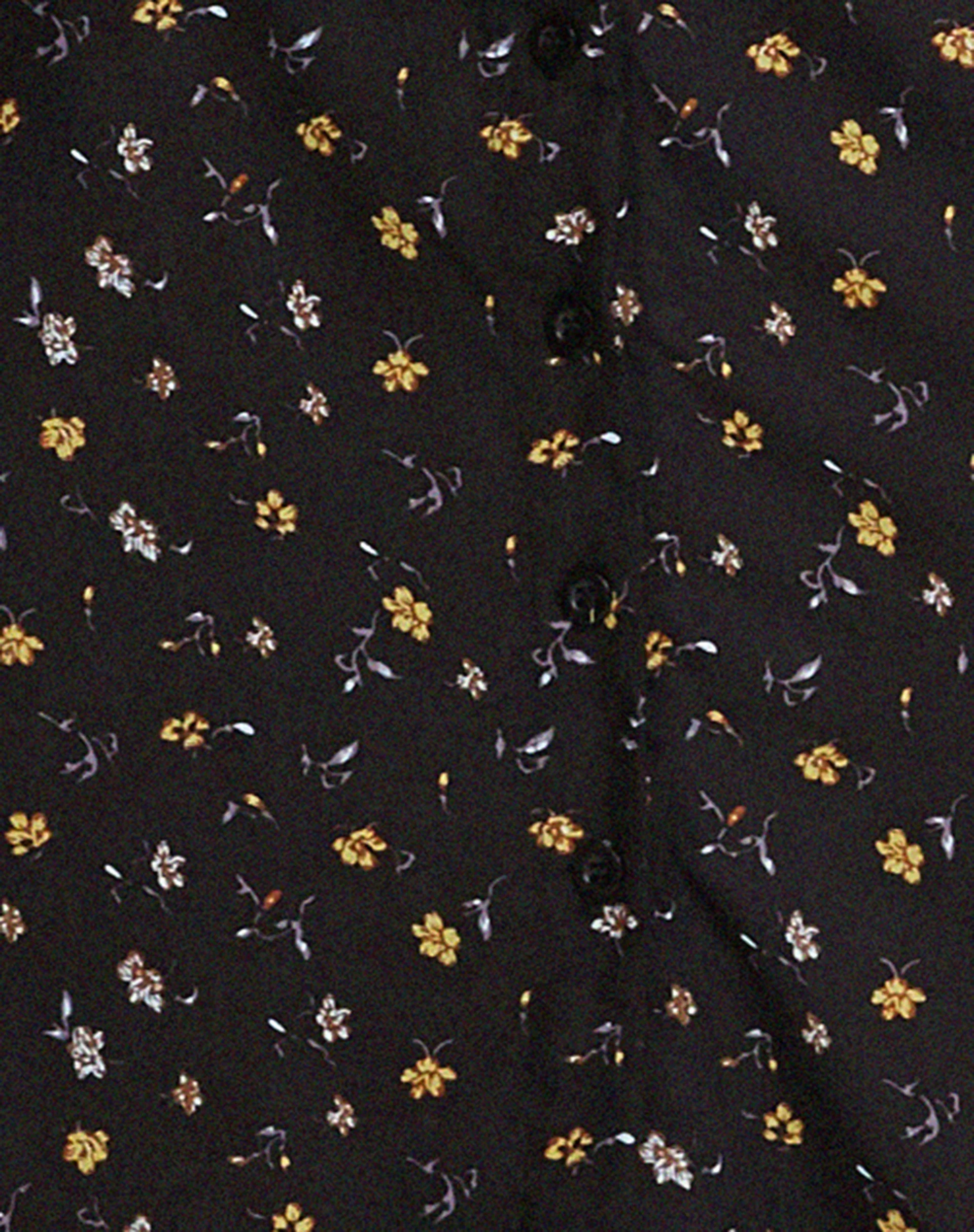 Rima Maxi Skirt in Pretty Petal Black - Image 5